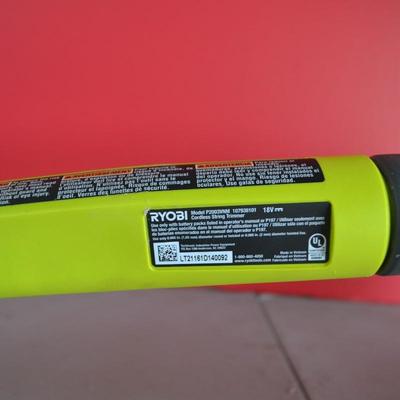 LOT 133 RYOBI CORDLESS STRING TRIMMER