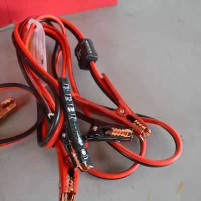 LOT 139. THREE SETS OF JUMPER CABLES