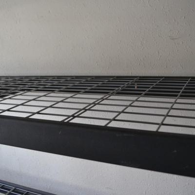 LOT 154. HEAVY DUTY METAL STORAGE RACK