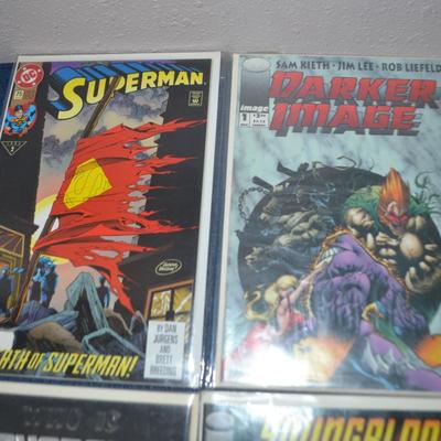 LOT 181. COLLECTION OF EIGHT COMIC BOOKS