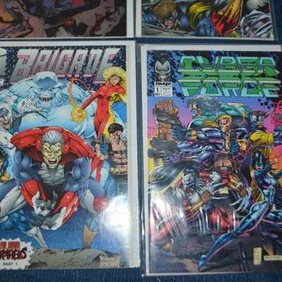 LOT 182. COLLECTION OF EIGHT COMIC BOOKS
