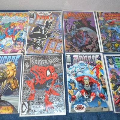 LOT 182. COLLECTION OF EIGHT COMIC BOOKS