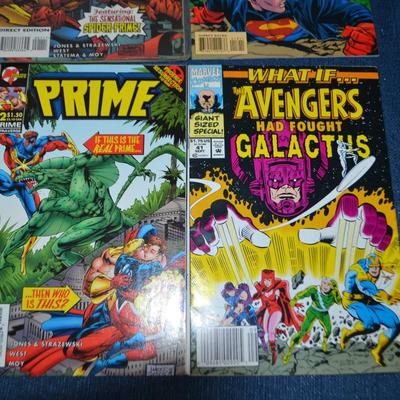 LOT 185. COLLECTION OF EIGHT COMIC BOOKS