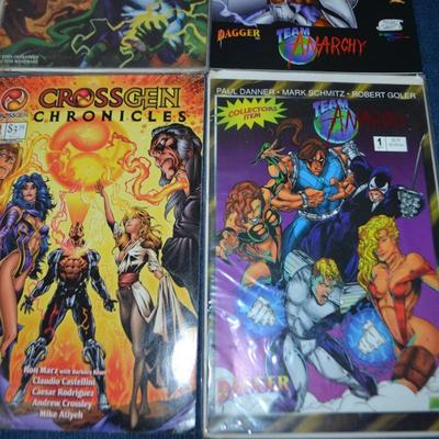 LOT 186. COLLECTION OF EIGHT COMIC BOOKS