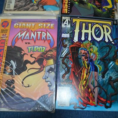 LOT 188. COLLECTION OF EIGHT COMIC BOOKS