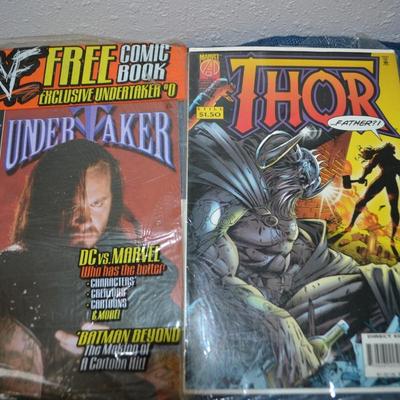 LOT 192. COLLECTION OF EIGHT COMIC BOOKS