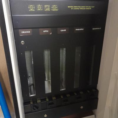 Juice A-peel fruit Juices Vending machine no keys comes with manuals