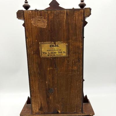 Antique WM. L. GILBERT CLOCK CO. Chime  Clock