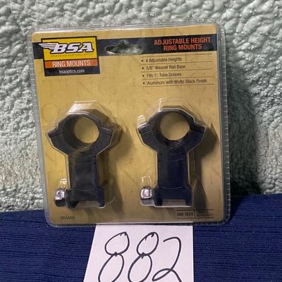 BSA Adjustable Ring Mounts