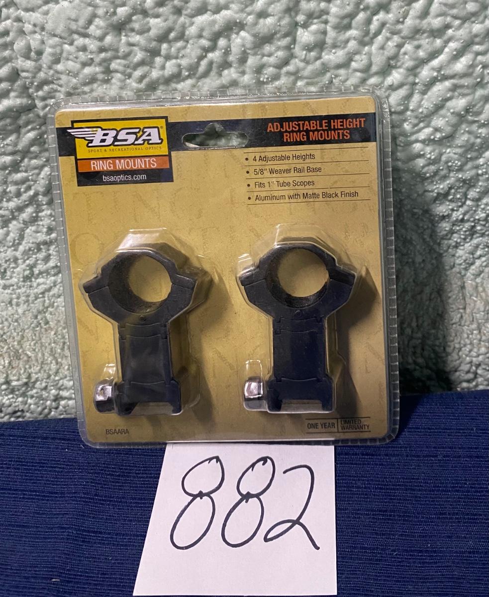 BSA Adjustable Ring Mounts
