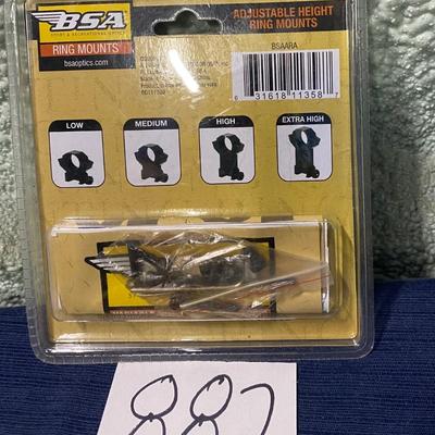 BSA Adjustable Ring Mounts