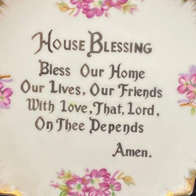 Bradley Exclusives Japan Vintage House Blessings Decorative Wall Hanging Plate