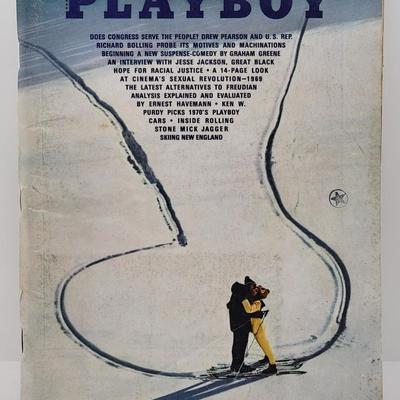 LOT 13: 1969 - 1975 & 1979 Vintage Playboy Magazines