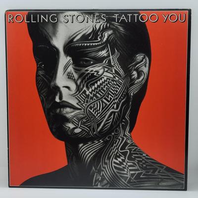 LOT 40: The Rolling Stones Vinyl Albums - Goats Head Soup, Tattoo You, Emotional Rescue