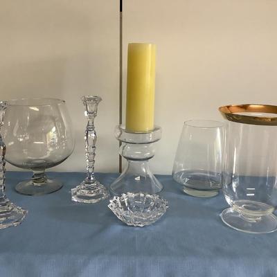 Table Decor lot- for 2 or 8, candlesticks