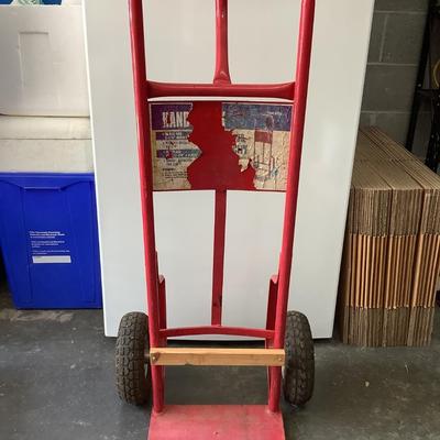 Red Hand Truck