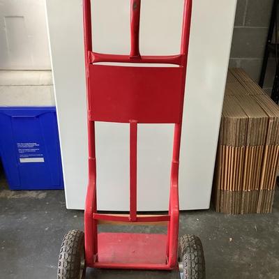 Red Hand Truck
