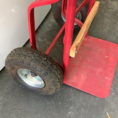Red Hand Truck