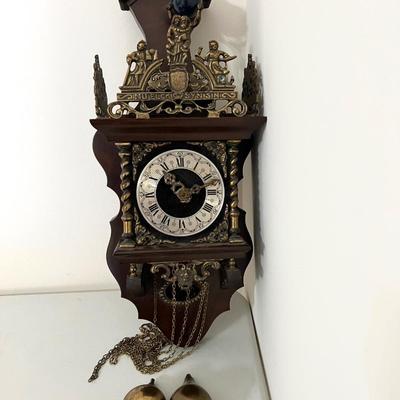 Antique French Pediment Clock *Read Details