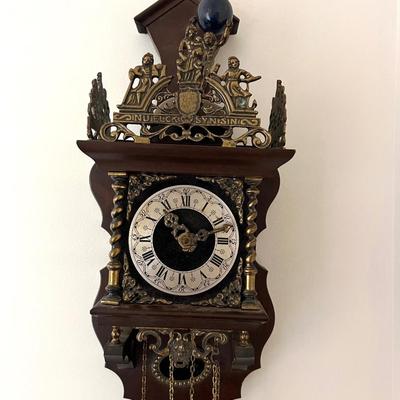 Antique French Pediment Clock *Read Details