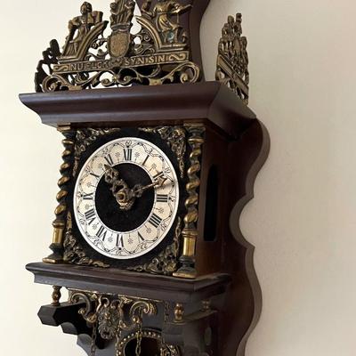 Antique French Pediment Clock *Read Details