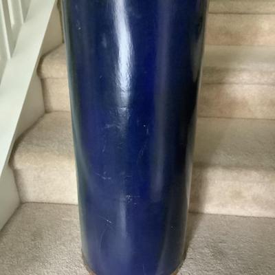 Fancy decorated umbrella stand  24"H 10"diameter