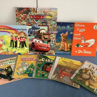 Golden Books lot-The Country Mouse & City Mouse, The Caboose, Tom & Jerry, etc