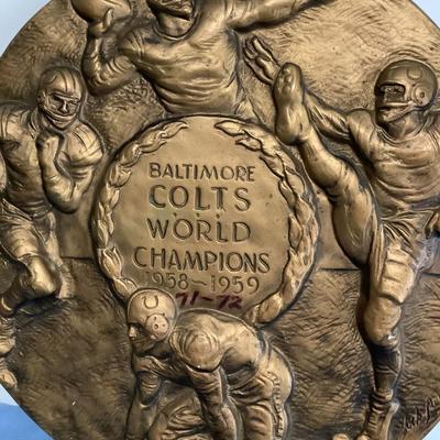 Baltimore Colts wall decor 16"diameter