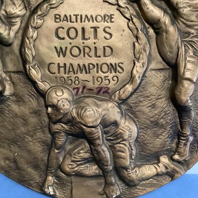 Baltimore Colts wall decor 16"diameter