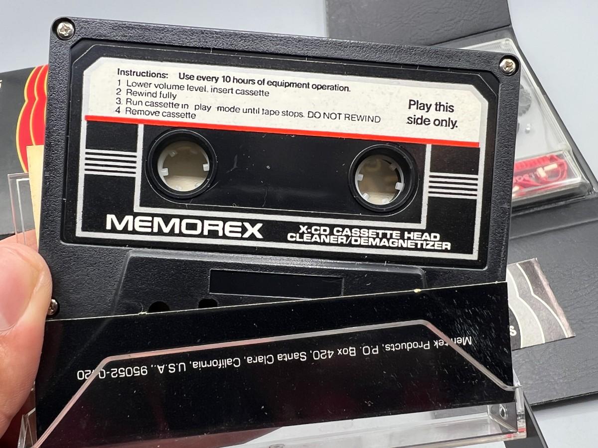 Vintage Allsop 3 for VCR Head Tape Cleaner & Cassette Cleaner Sets