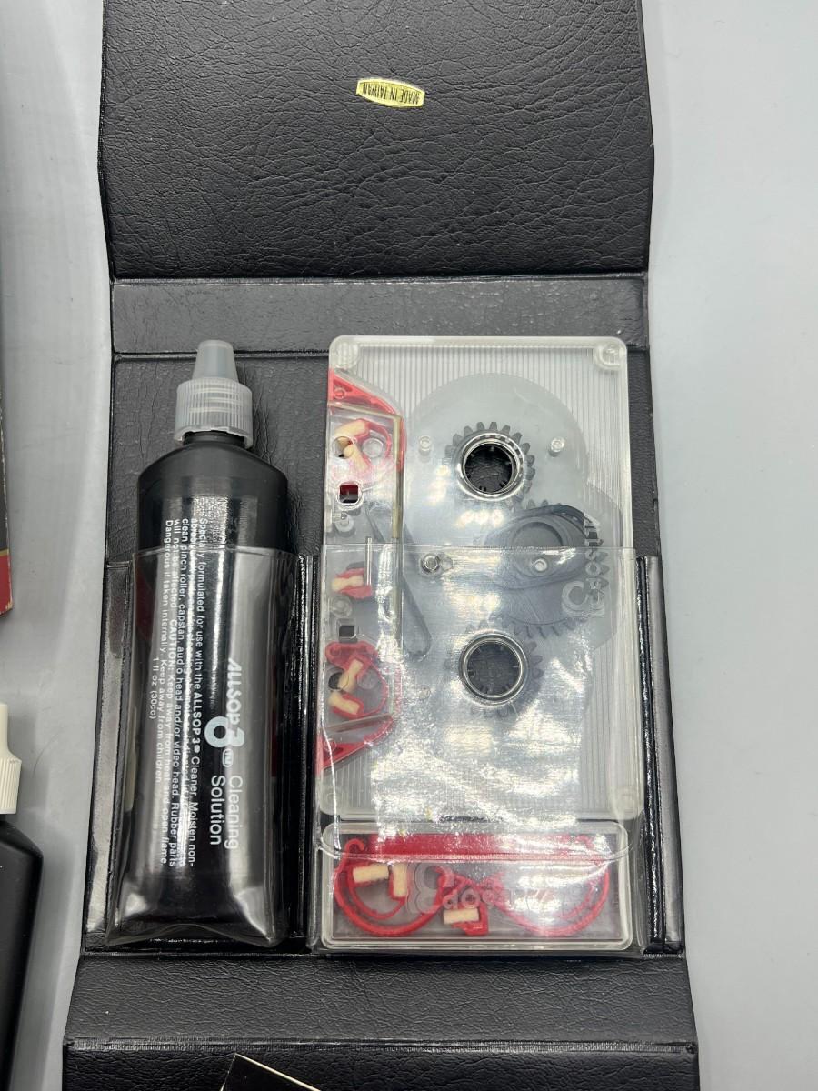 Vintage Allsop 3 for VCR Head Tape Cleaner & Cassette Cleaner Sets