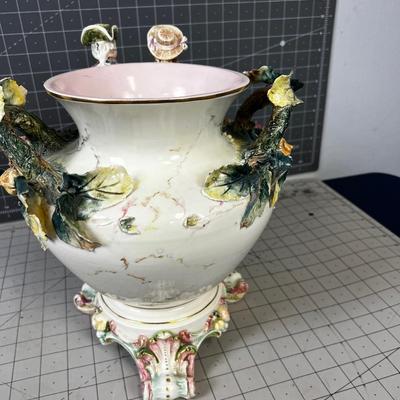 Impressive Capodimonte Vase