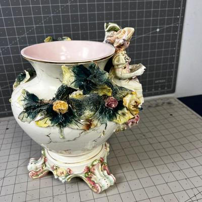 Impressive Capodimonte Vase