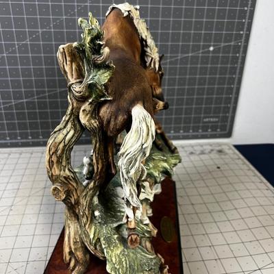 Giuseppe Armani Titled "First Days" Horse & Colt 