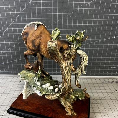 Giuseppe Armani Titled "First Days" Horse & Colt 