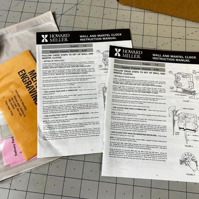 Howard Miller Westminster Mantel Clock NEW in the Box