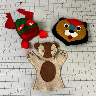 Bean Bag and Hand Puppets VINTAGE 