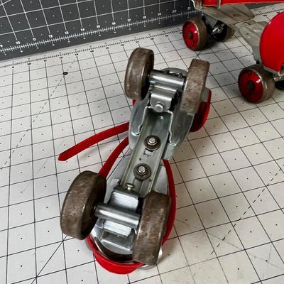 Vintage Steel Roller Skates. 