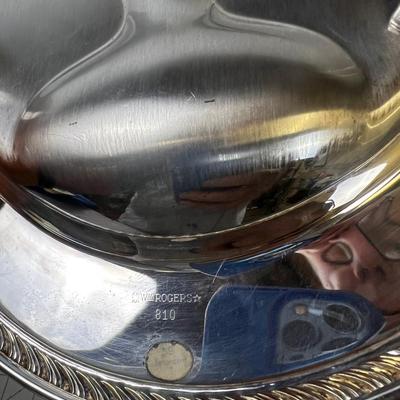 Serving Ware Silver PLATE 3 Items