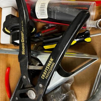 More Garage Items: Tools, Oil Can, Screwdriver and Tape Measure