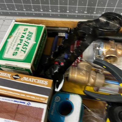 AND MORE GARAGE: Locks, Matches, Wire, etc.