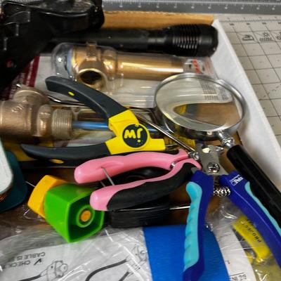 AND MORE GARAGE: Locks, Matches, Wire, etc.