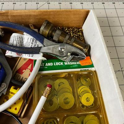 TRAY 4: Pipe Cutter, Drill Bits, Pilers, Home Meter