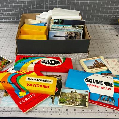 Travel Slides and Postcards From AROUND the WORLD