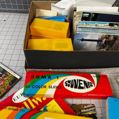 Travel Slides and Postcards From AROUND the WORLD