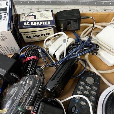 Box of Electrical Items; Charger, Cele phone etc.