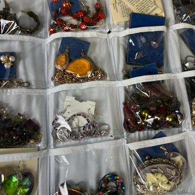 Jewelry Costume; 2 Sides of hanging Organizer