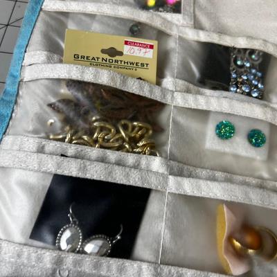 MORE Jewelry Costume; 2 Sides of hanging Organizer