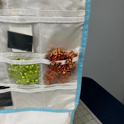 MORE Jewelry Costume; 2 Sides of hanging Organizer