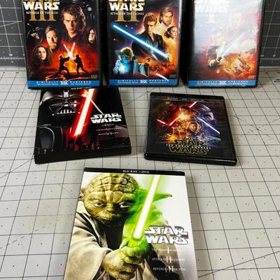 Star Wars DVD's 